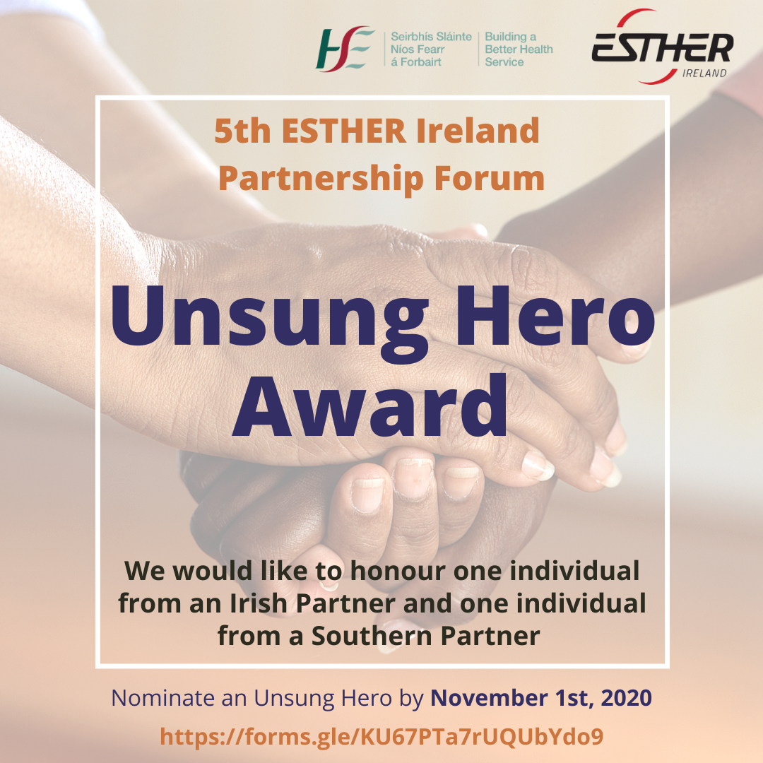 UNSUNG HERO AWARD – 2020 | Esther Ireland